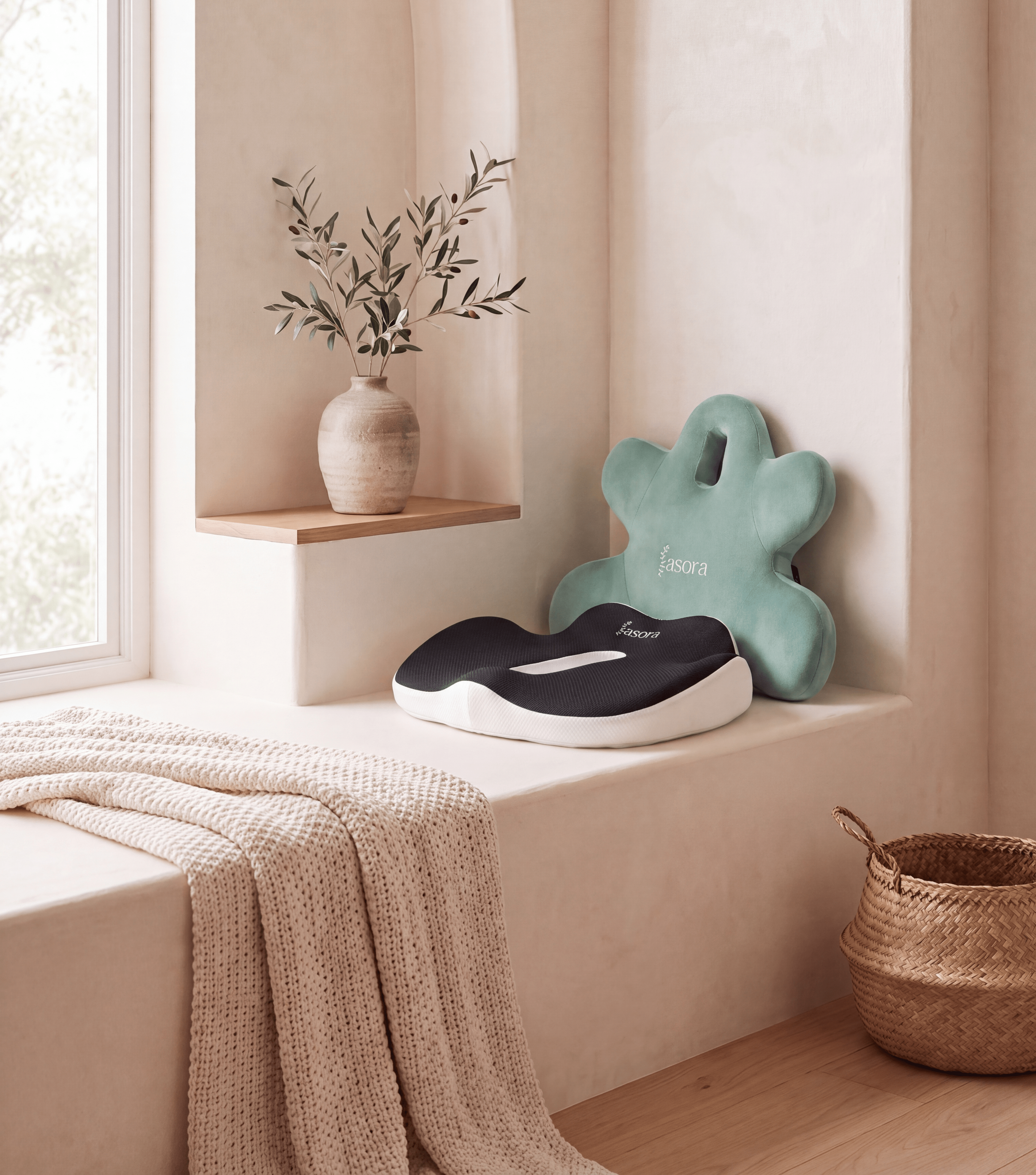 Iasora cushions at home
